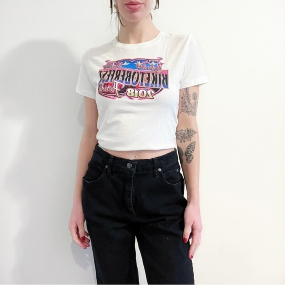 2018 Daytona Beach Biketoberfest Motorcycle Graphic Tee